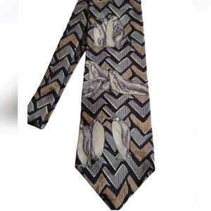 Endangered Species Brand Penguin Marine Life Neck Tie